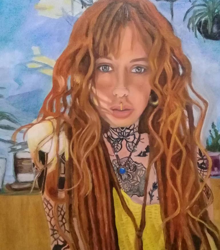 Original Figurative Celebrity Painting by Boni Contreras