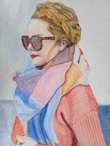 Print of Fashion Paintings by Boni Contreras