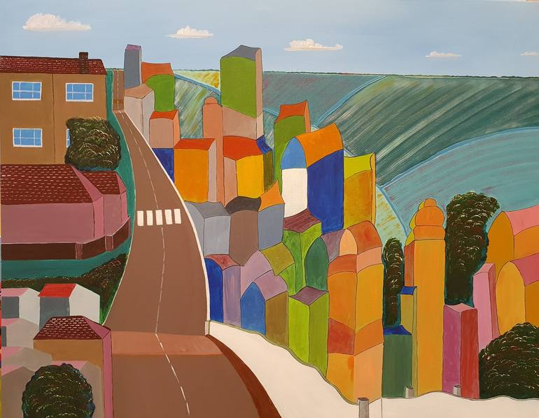 A Way Out Painting by Fabio Delisi Saatchi Art