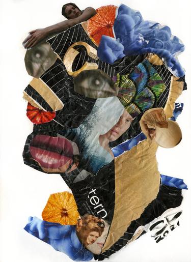 Original Abstract Collage by Stanislav Pylypets