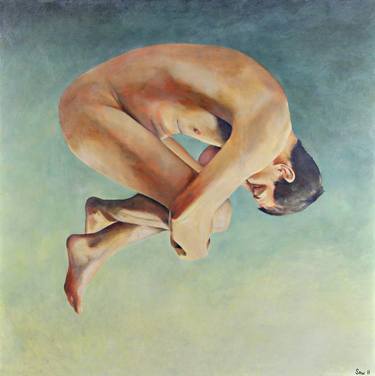 Original Surrealism Nude Paintings by scott whelan