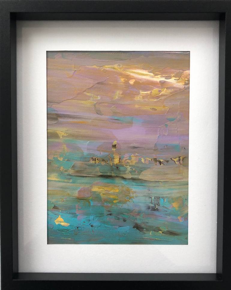Original Abstract Expressionism Landscape Painting by Catherine Mackie