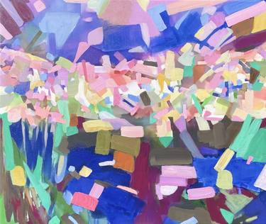 Original Abstract Expressionism Landscape Paintings by Catherine Mackie