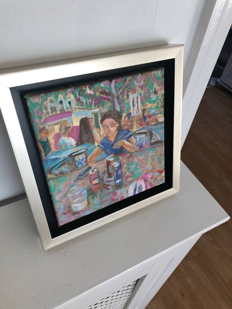 Original Impressionism Food & Drink Painting by Catherine Mackie