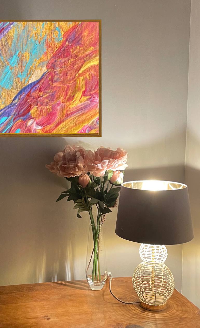 Original Impressionism Abstract Painting by Catherine Mackie