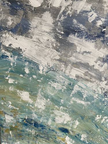 Print of Abstract Expressionism Outer Space Paintings by Catherine Mackie