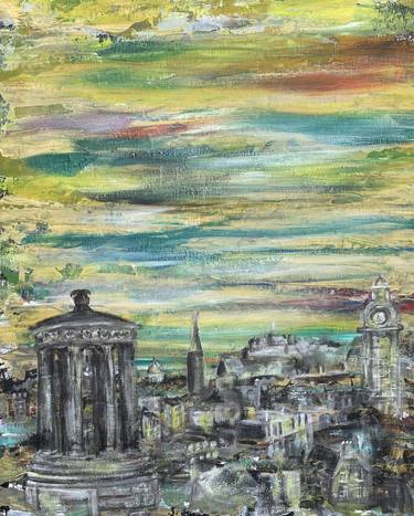 Print of Expressionism Places Paintings by Catherine Mackie