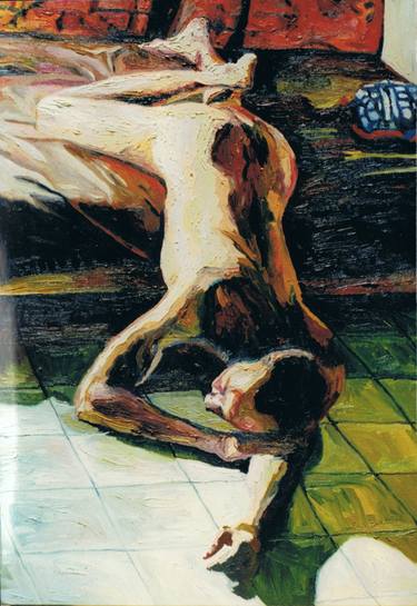 nude man painting erotic gay art artwork raphael perez painter thumb