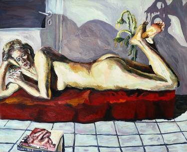 erotic woman nude paintings naked female painting artwork thumb