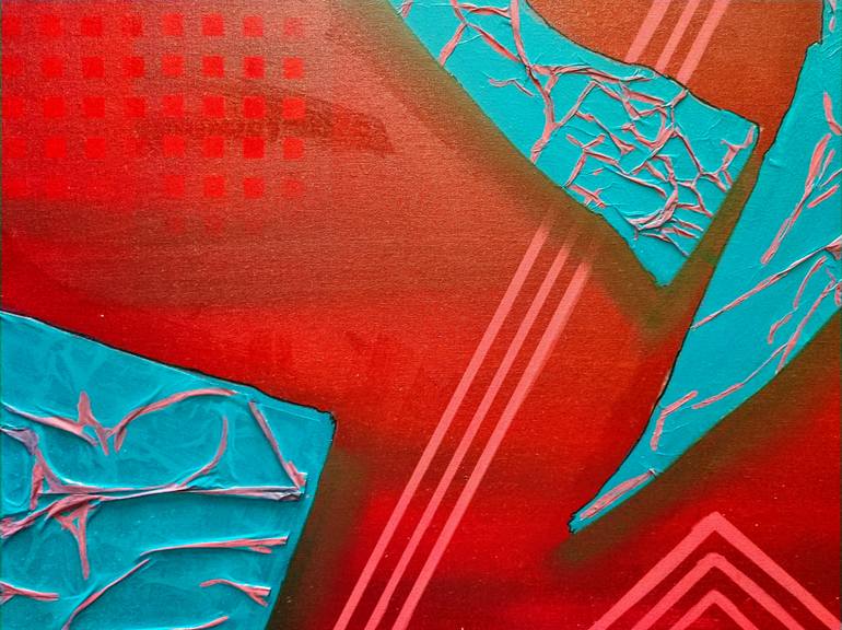 Original Abstract Painting by Gerard Laurence