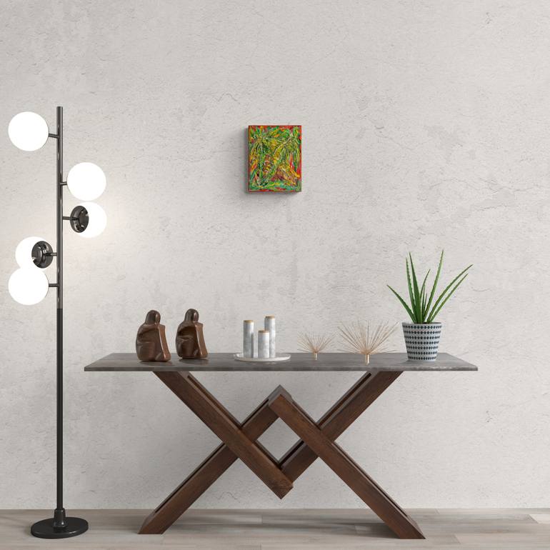 Original Abstract Expressionism Abstract Painting by Elena Giersch