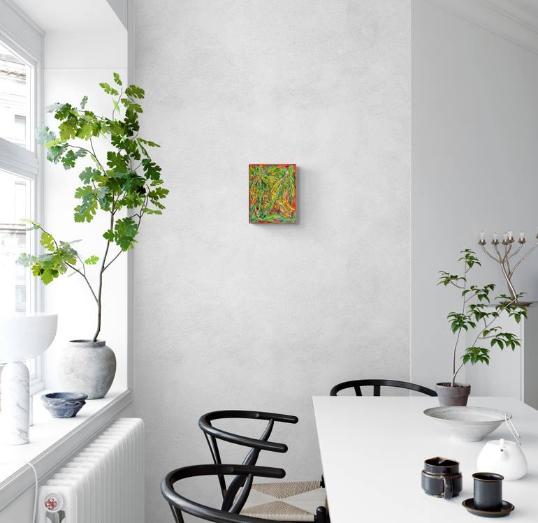 Original Abstract Expressionism Abstract Painting by Elena Giersch