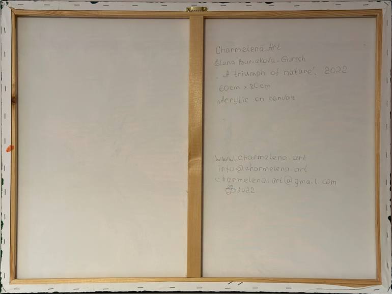 Original Abstract Nature Painting by Elena Giersch