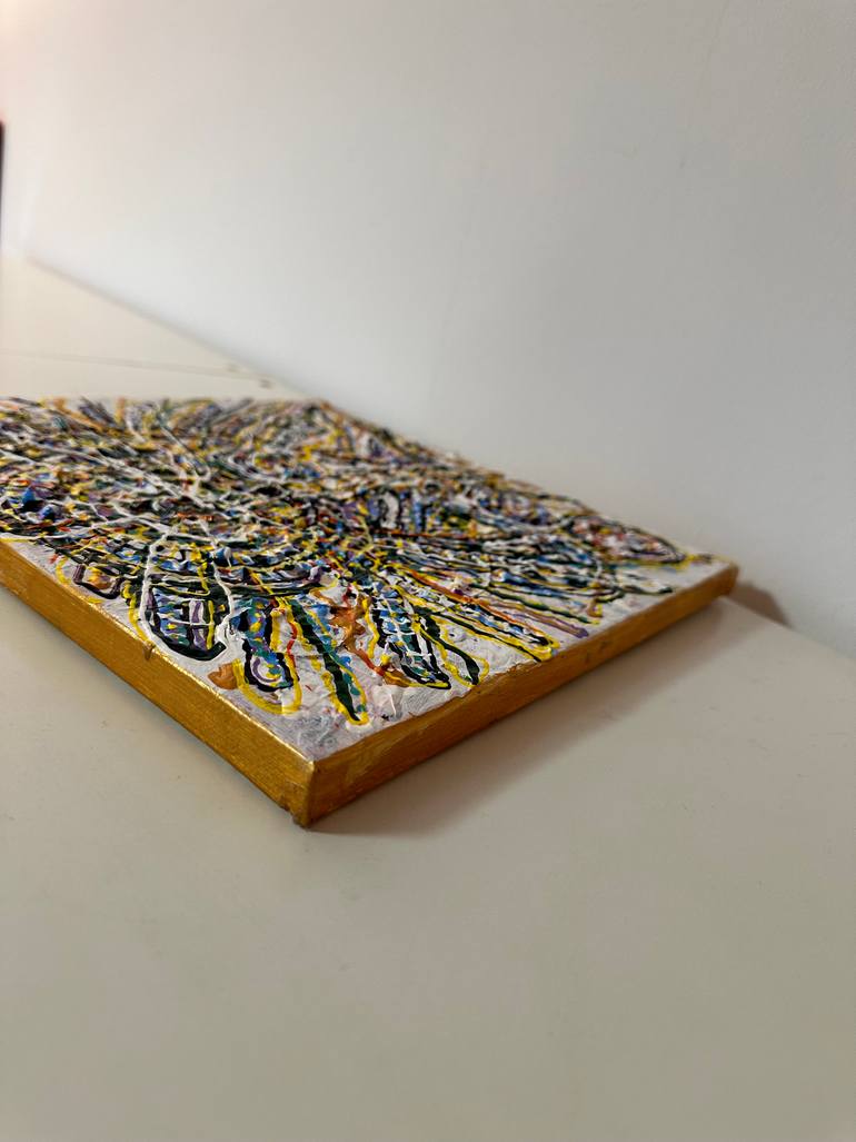 Original Abstract Expressionism Abstract Painting by Elena Giersch