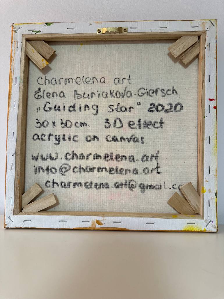 Original Abstract Expressionism Abstract Painting by Elena Giersch