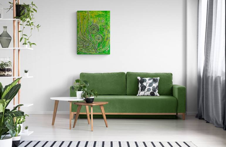 Original Abstract Painting by Elena Giersch