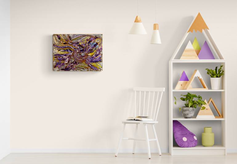Flight of fantasy into the world of wonders and delights. Painting by ...