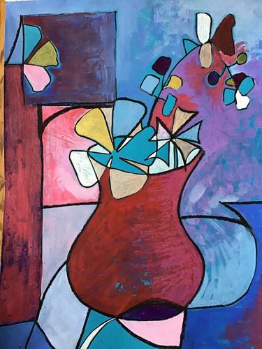 Print of Abstract Still Life Paintings by Becky Pascoe