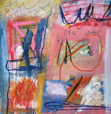 Print of Abstract Expressionism Abstract Mixed Media by Natalie Dadamio
