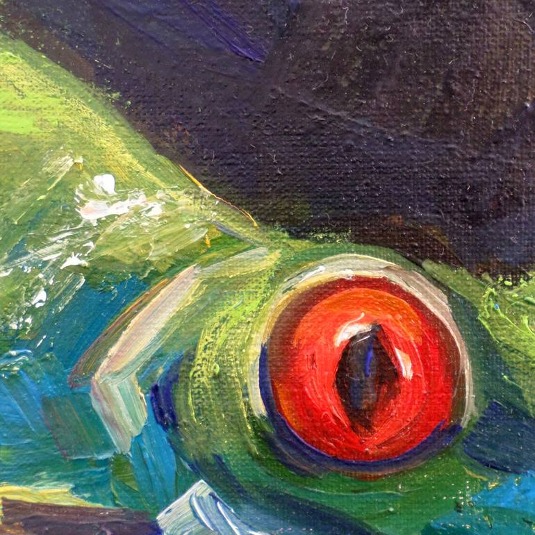 Original Realism Animal Painting by Lola Moss