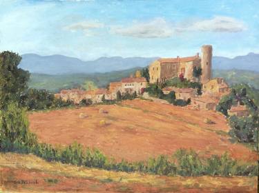 Original Landscape Paintings by ERIC DELAVAL