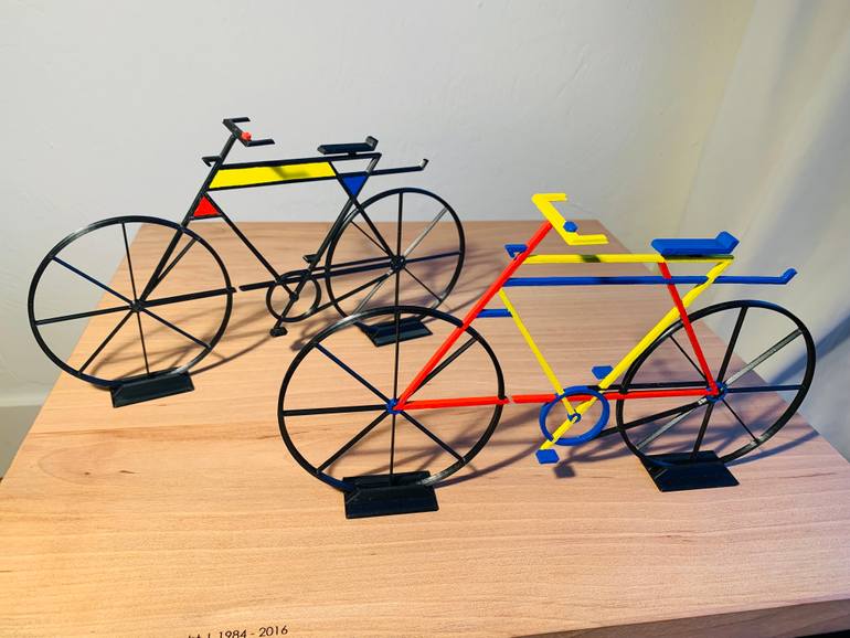 Original Conceptual Transportation Sculpture by Lex Ubbink