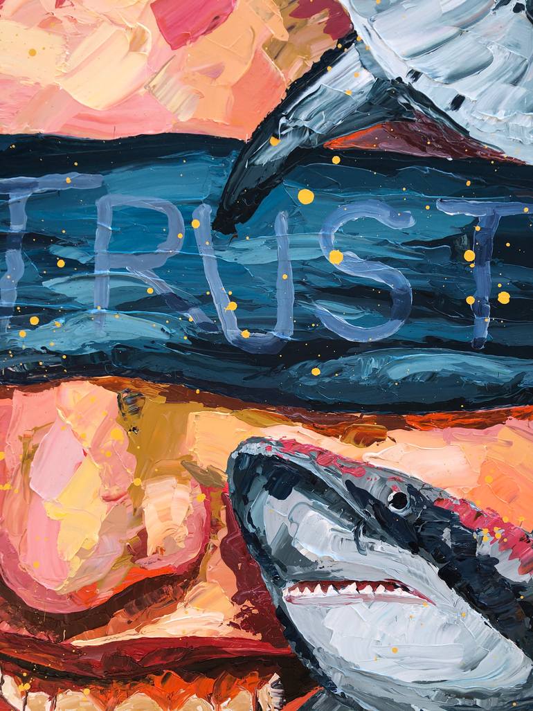 Original Conceptual Animal Painting by Onar Bermano