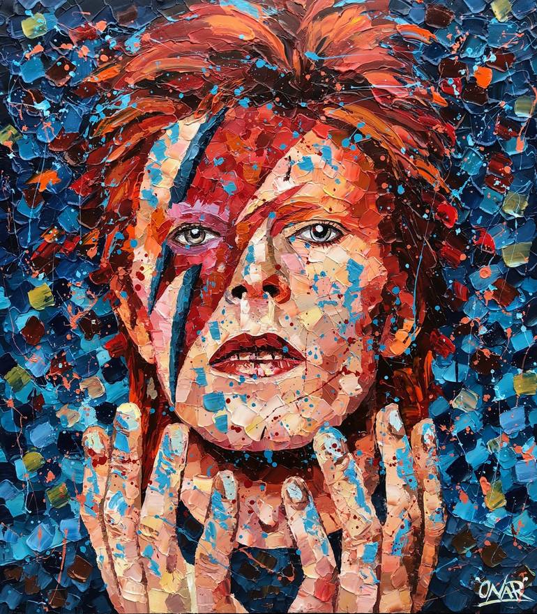 david bowie abstract art