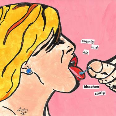 Print of Pop Art Erotic Paintings by Ant Palmer