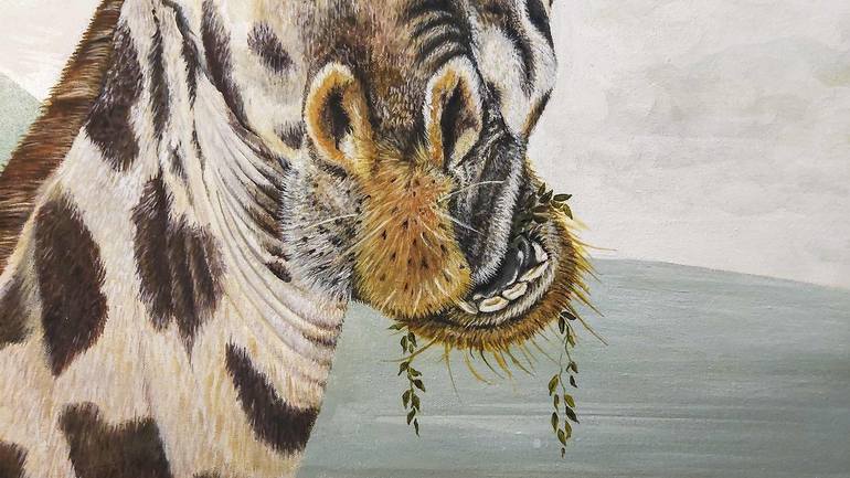 Original Animal Painting by Gloria Bonfante