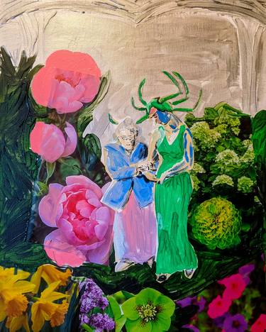 Original Expressionism Classical mythology Paintings by Echoing Multiverse