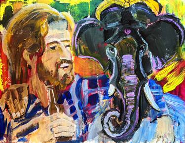 Print of Street Art Religion Paintings by Echoing Multiverse
