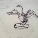 Notebook Drawing by Miriam Sweeney