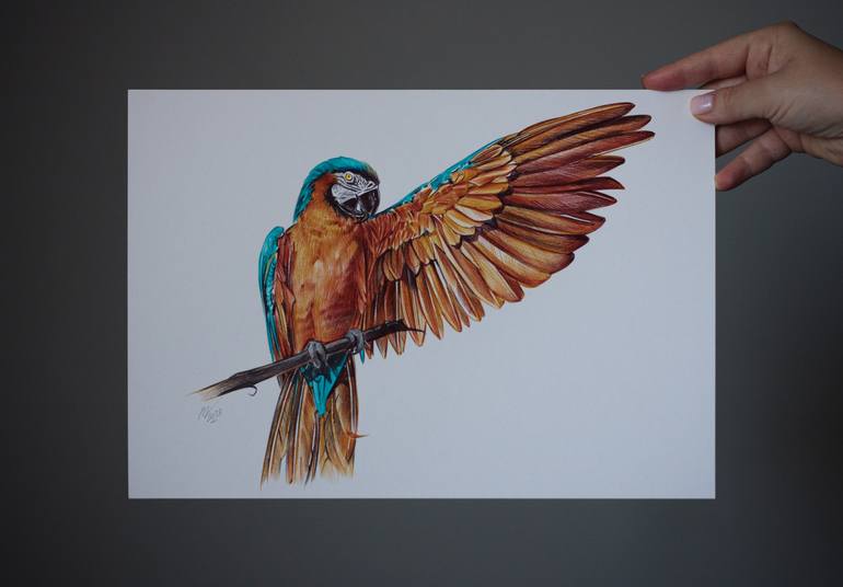 Original Animal Drawing by Daria Maier