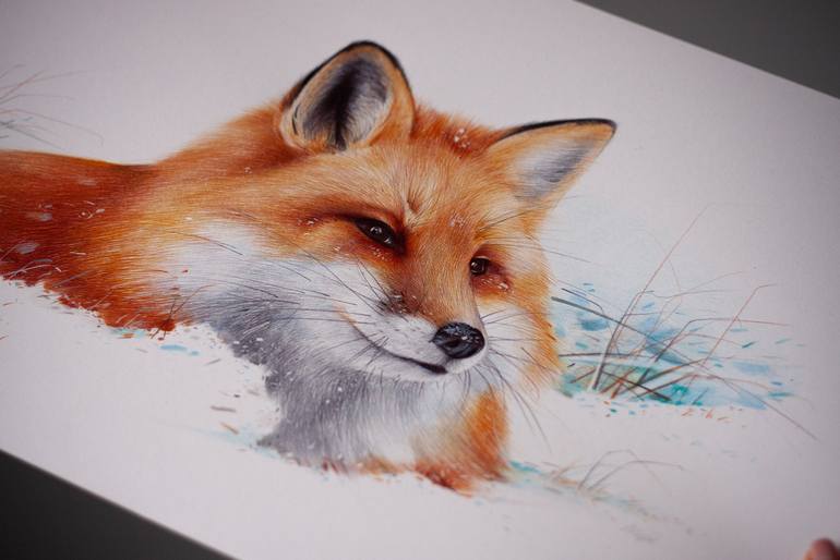 Original Animal Drawing by Daria Maier