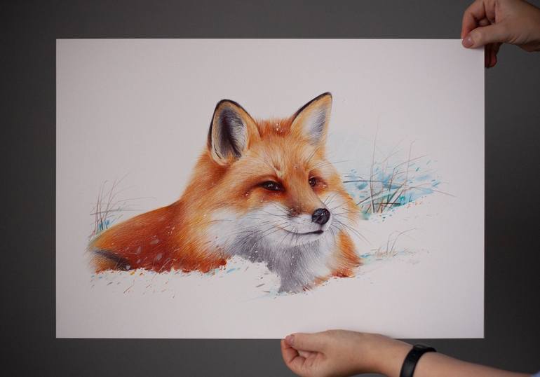 Original Animal Drawing by Daria Maier