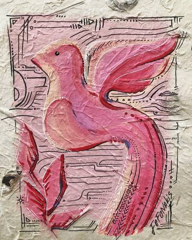 Original Illustration Animal Painting by Philipa Ivanova