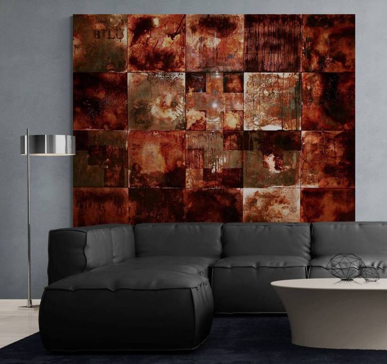 Original Abstract Painting by Johnny Darko