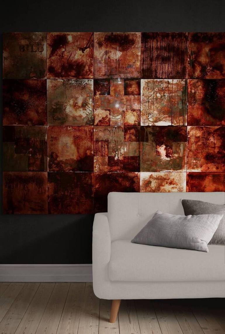 Original Abstract Painting by Johnny Darko