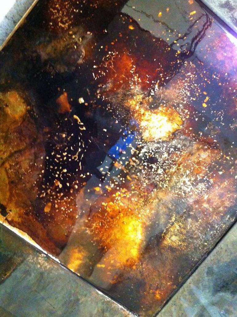 Original Abstract Painting by Johnny Darko