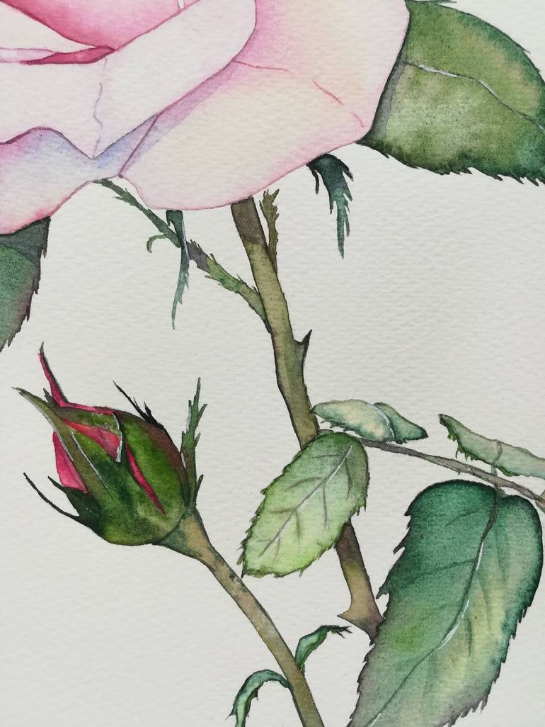 Original Floral Painting by Victoria Girerd