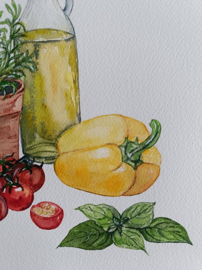 Original Realism Food & Drink Painting by Victoria Girerd