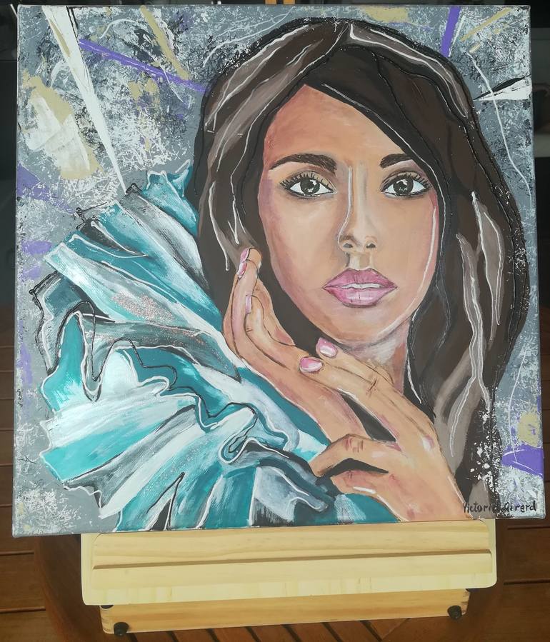 Original Fashion Painting by Victoria Girerd