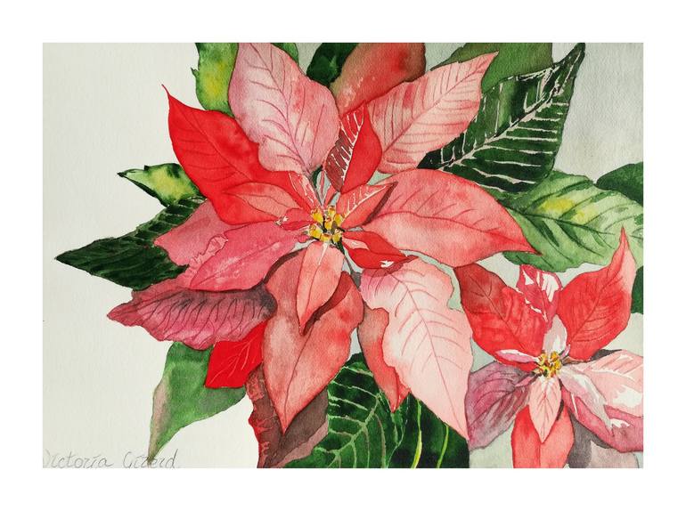 Original Fine Art Botanic Painting by Victoria Girerd