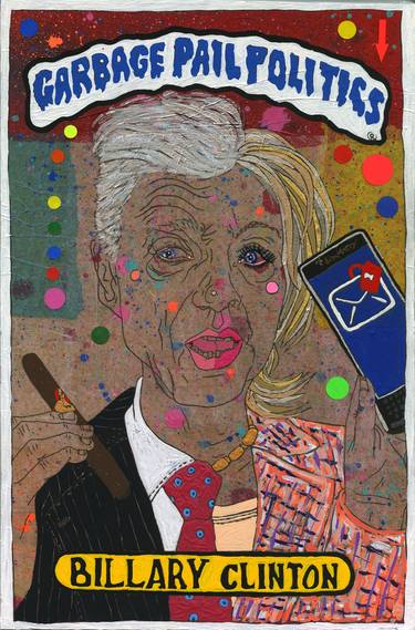 Garbage Pail Politics - Billary Clinton thumb