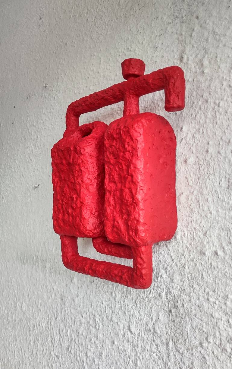 Original Abstract Wall Sculpture by André Souto