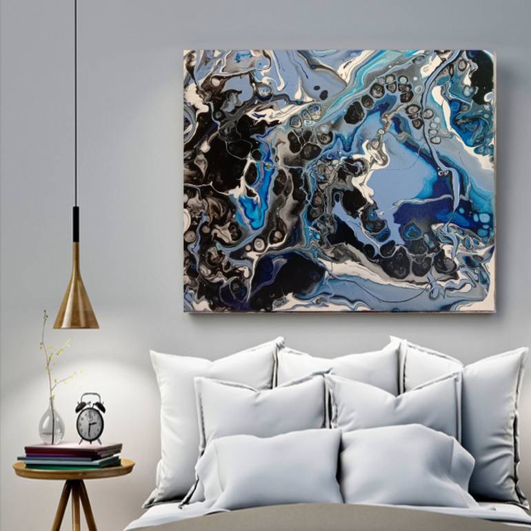 Raging ocean Painting by Viktoria Miroshnik | Saatchi Art