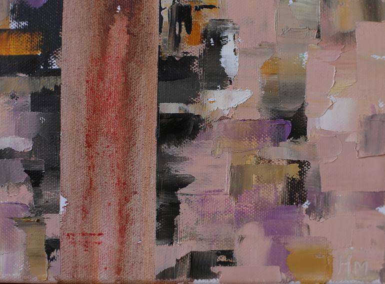 Original Abstract Nude Painting by Mia Hunter