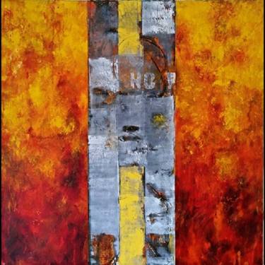 Original Abstract Expressionism Abstract Paintings by kenneth johnson