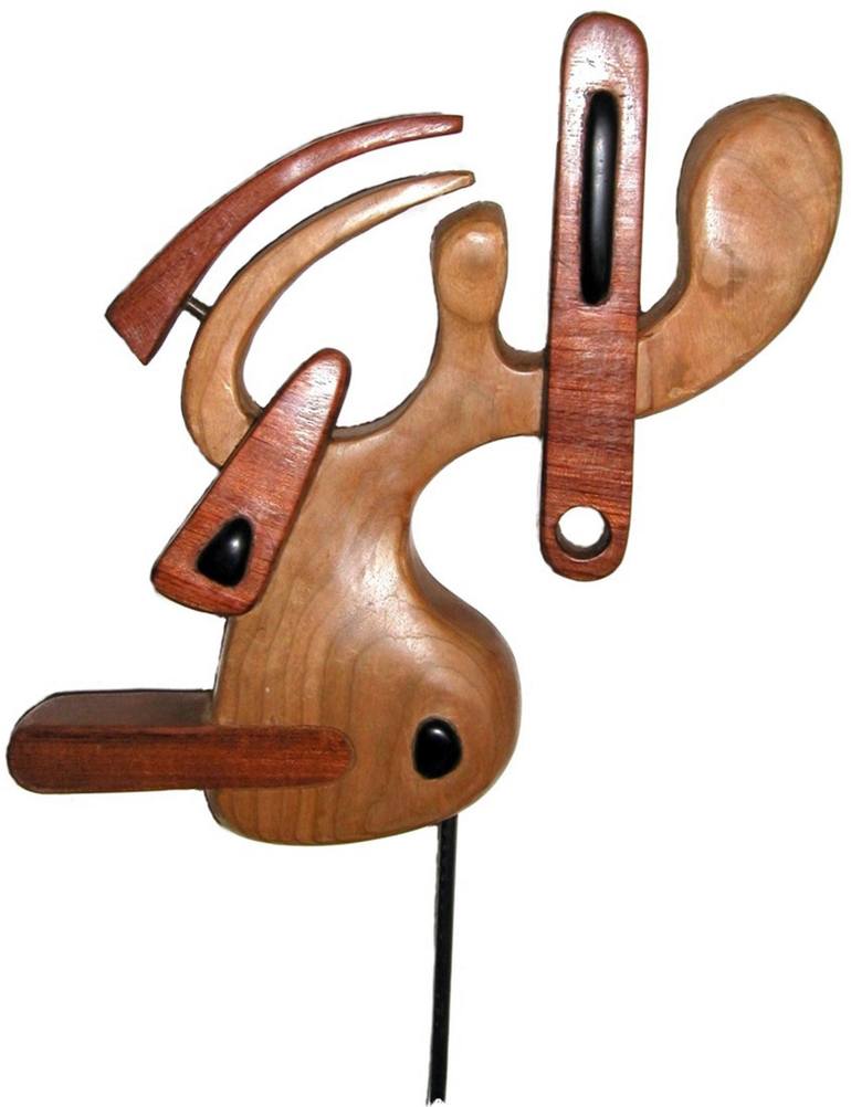 Original Abstract Sculpture by Manuel Vicent Lopez